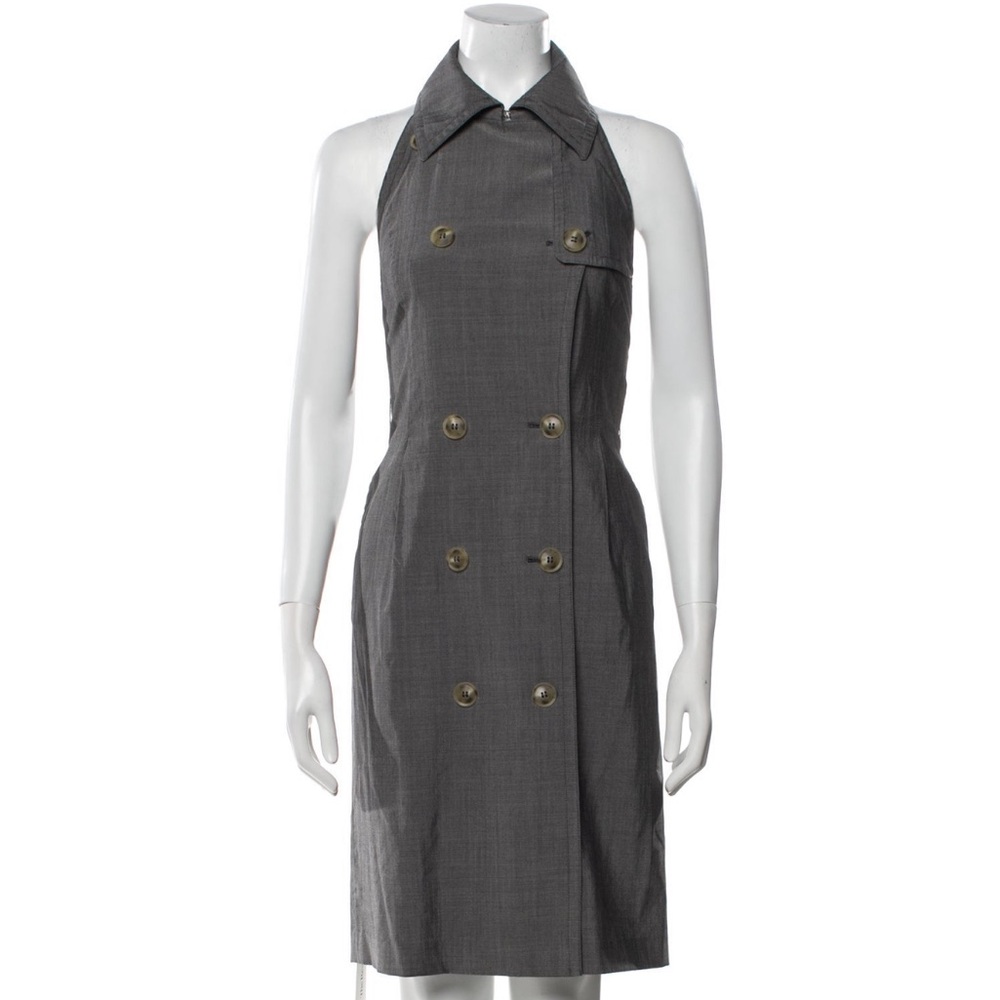 MaxMara Midi Dress in Elegant Gray